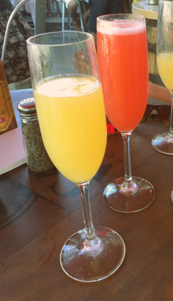 Bottomless Mimosas - they had regular and my favorite , Blood Orange!