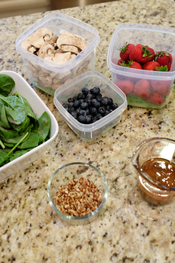 Little Me and Free  Keeping It Fresh: Spinach Salad Featuring Rubbermaid  FreshWorks