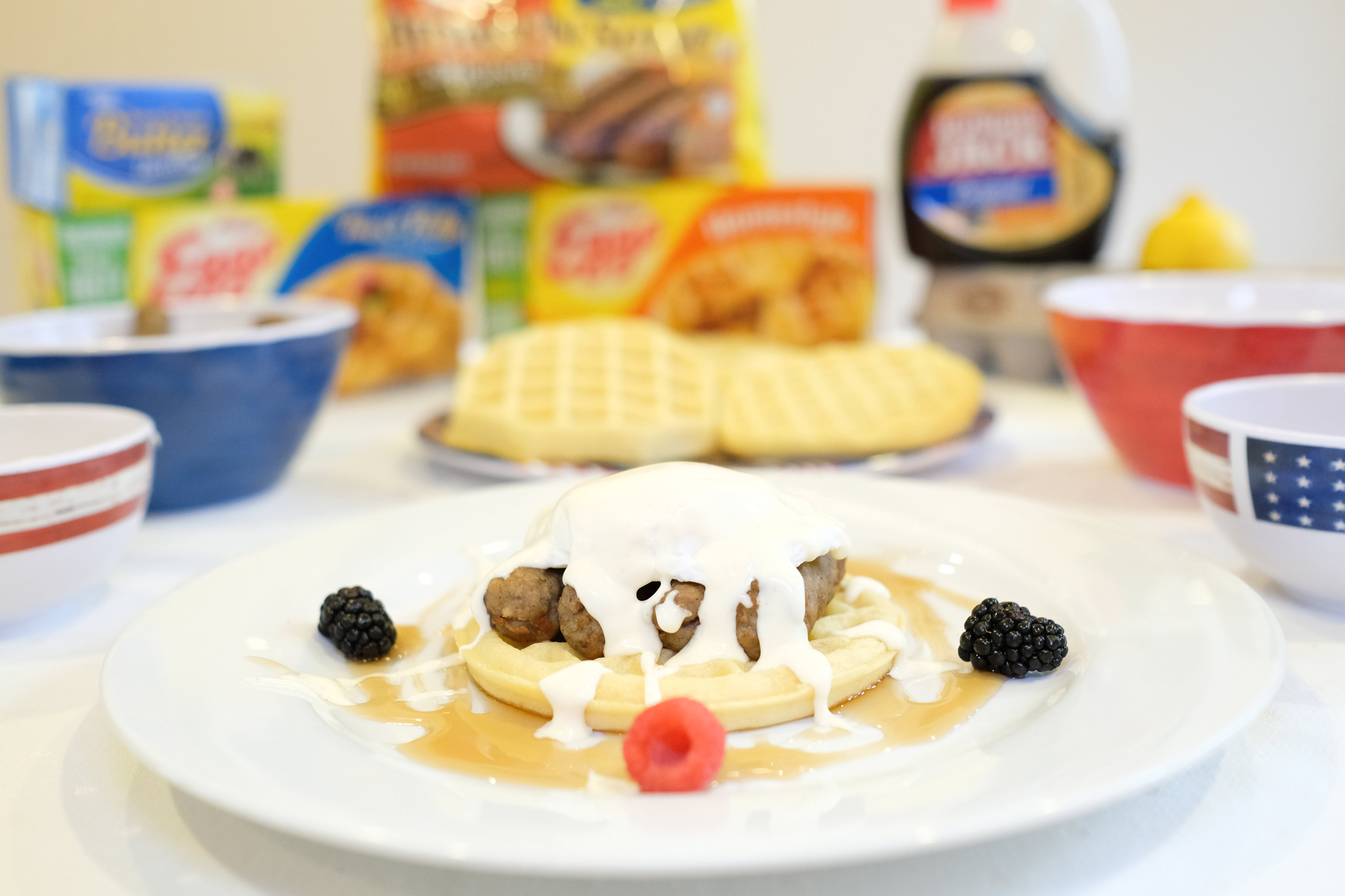 Little Me and Free | Create Your Own Eggs Benedict Eggo ...
