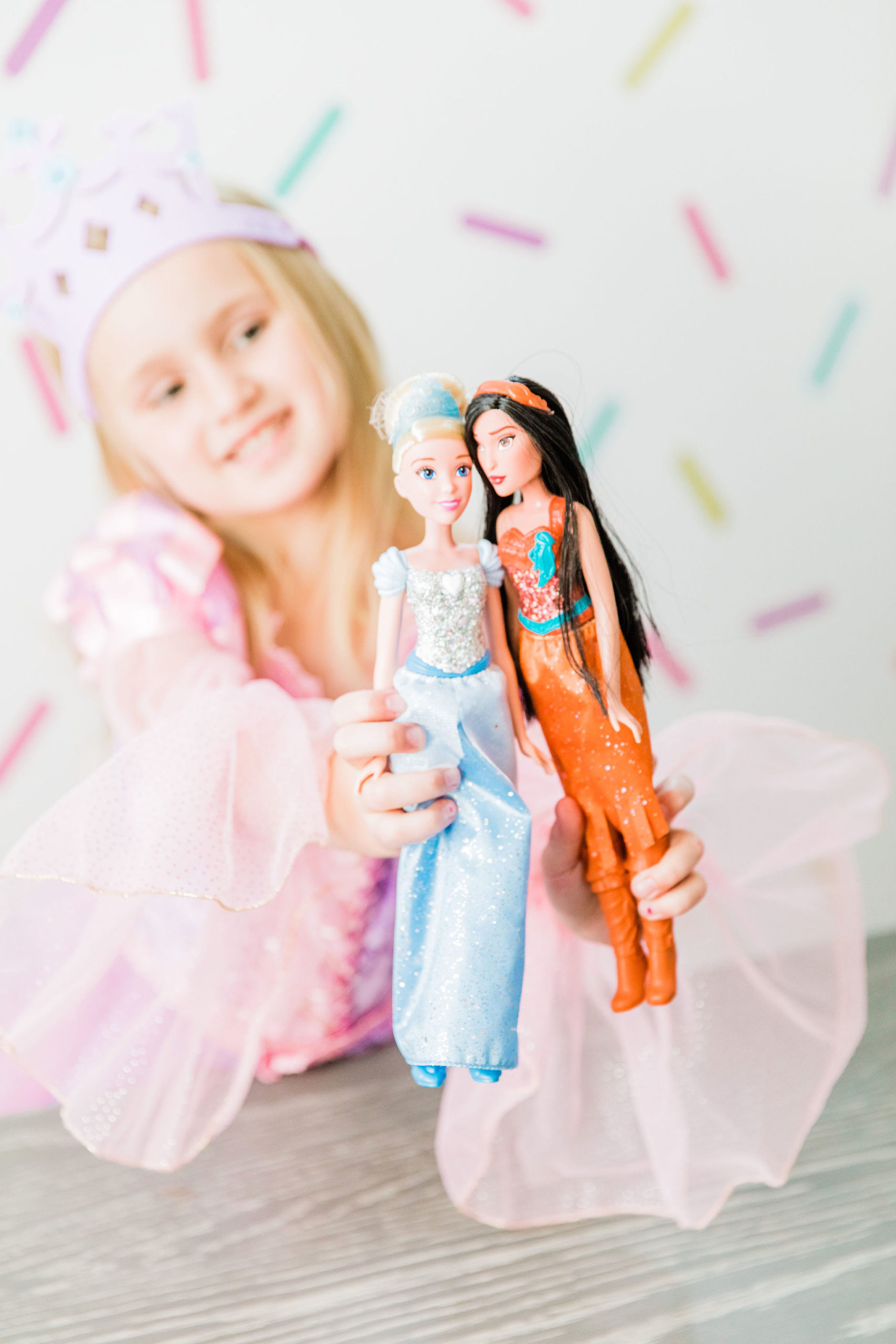 Little Me and Free | Disney Princess Royal Shimmer Fashion Dolls